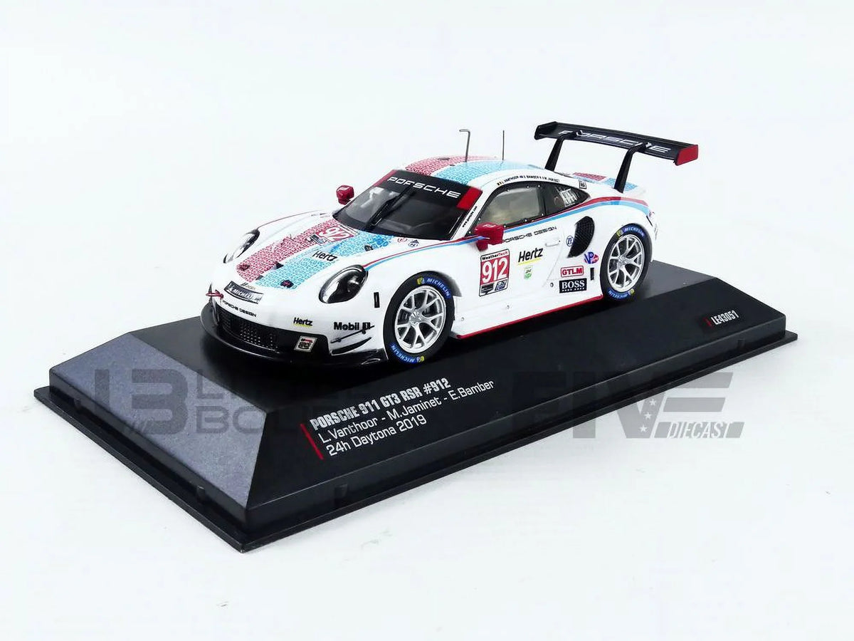 IXO 1/43 - PORSCHE 911 (991) RSR - Daytona 2019