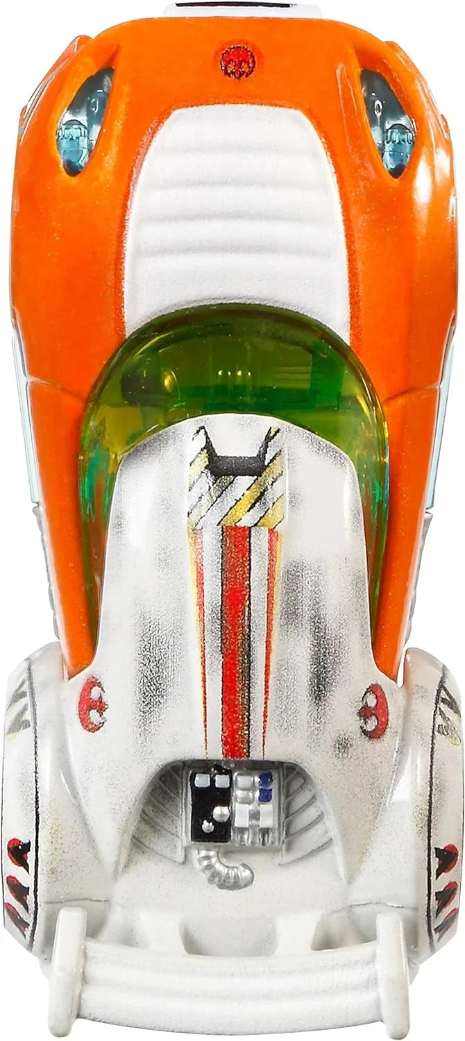 Hot Wheels Star Wars Rogue One Character Car, Luke Skywalker (X-Wing Gear)