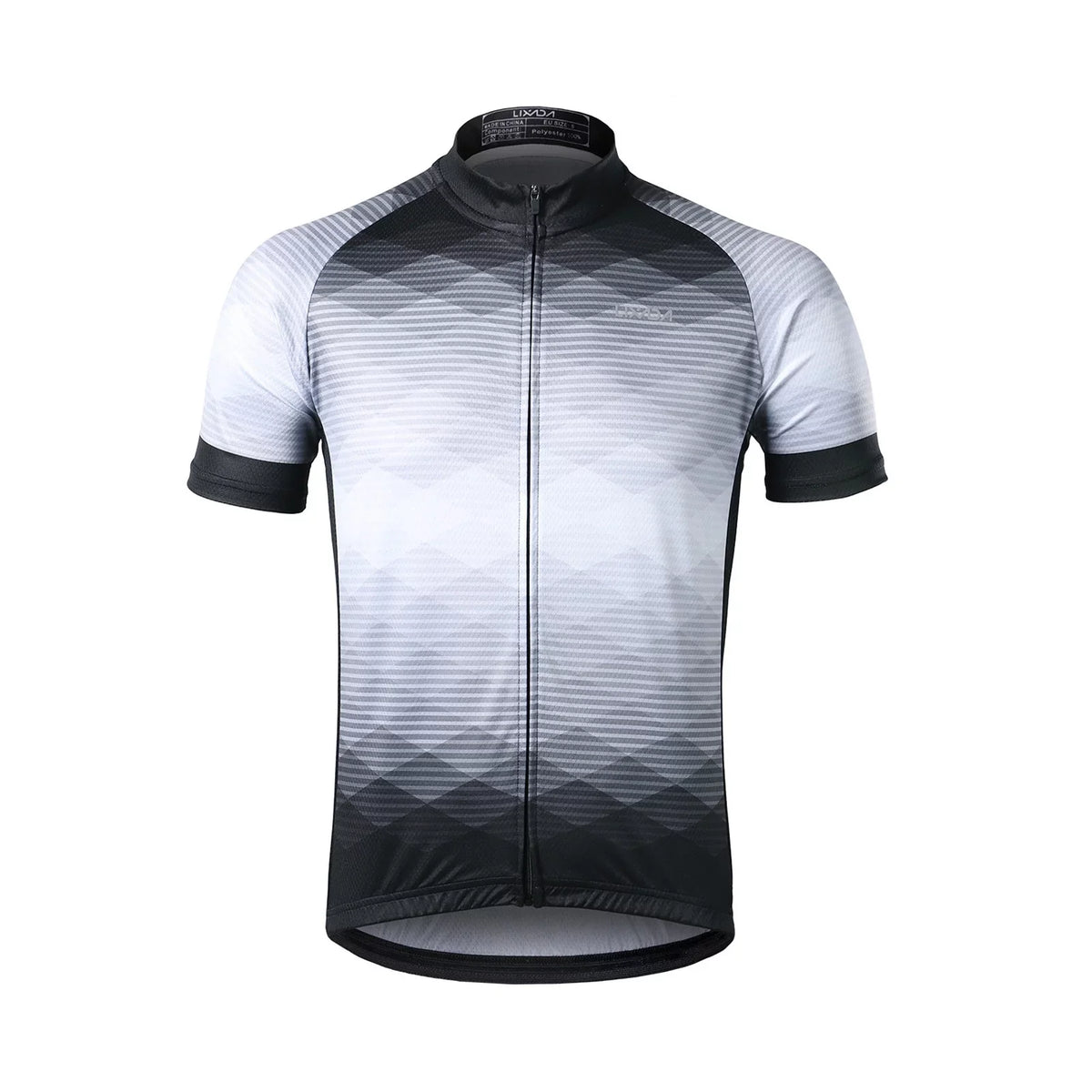 Lixada Men Cycling Jersey Breathable Short Sleeve Bike Shirt and Padded Shorts MTB Bike Clothing Suit